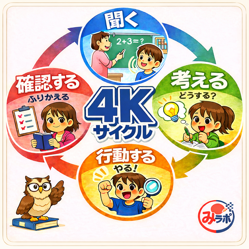 4Kサイクルのポスター